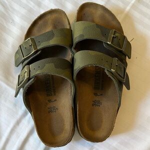 Birkenstock Kids Green Sandals